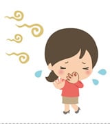 部屋の中で、 嫌なニオイがする。 部屋の中で、 嫌なニオイがする。